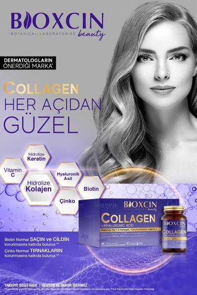 Bioxcin Beauty Collagen Hyaluronic Acid 30 Saşe - 14