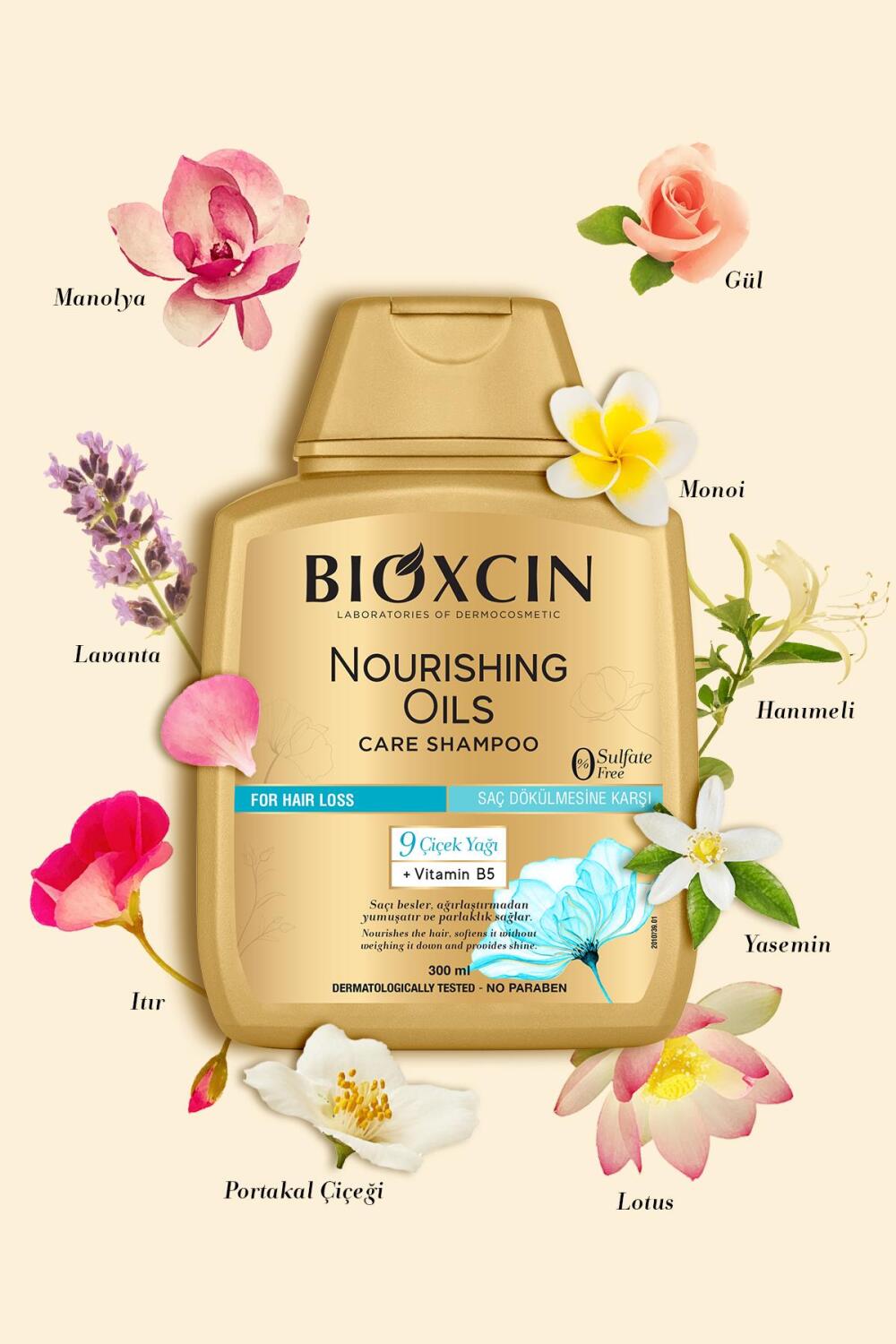 Bioxcin Besleyici Yağlar Şampuan 300ml - 11