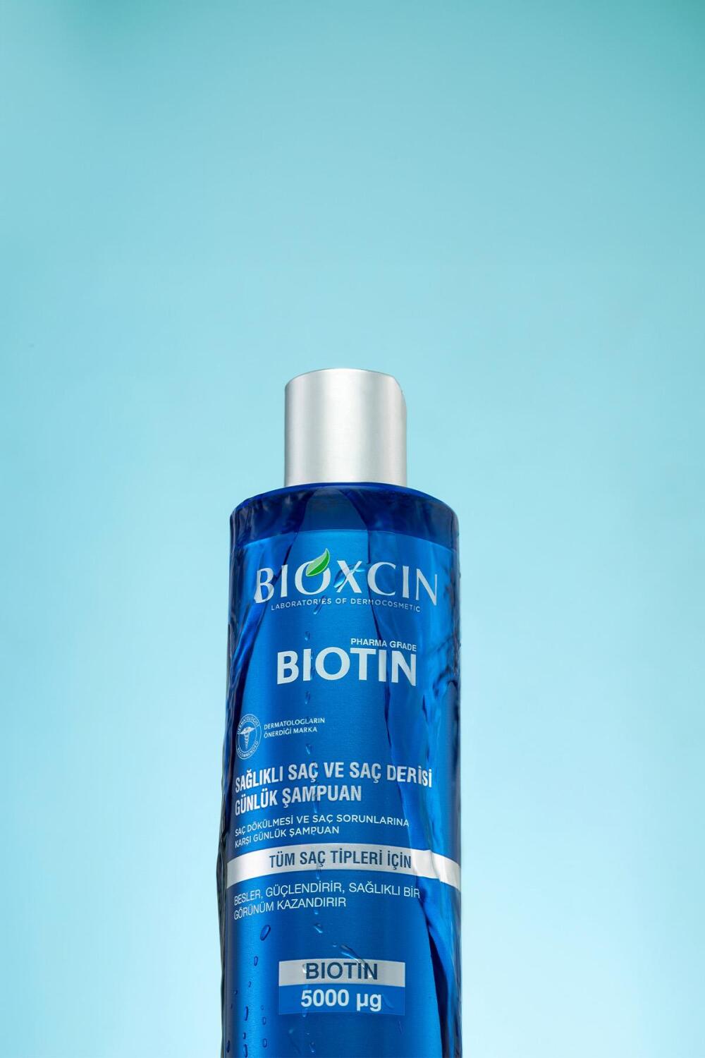 Bioxcin Biotin 5000 mg 60 Tablet + Biotin Şampuan 300 ml - 3