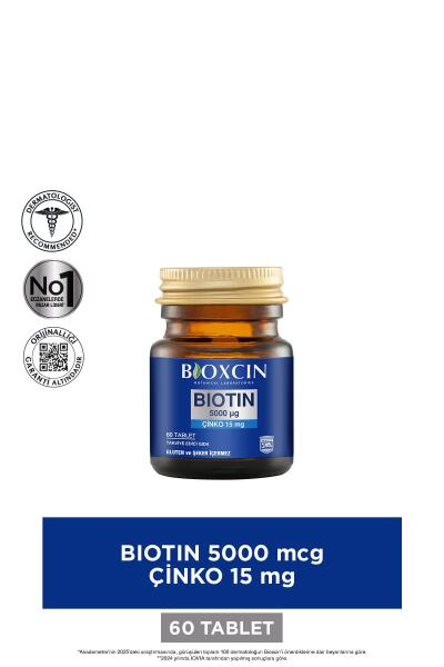 Bioxcin Biotin 5000 mg 60 Tablet + Biotin Şampuan 300 ml - 4