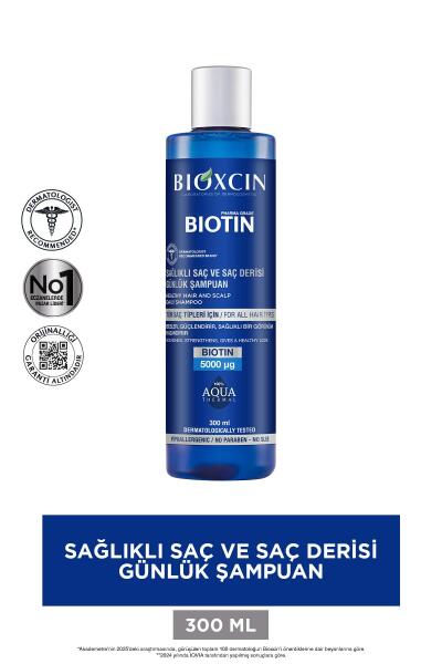 Bioxcin Biotin 5000 mg 60 Tablet + Biotin Şampuan 300 ml - 5