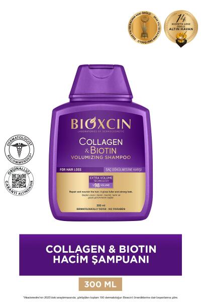 Bioxcin Collagen ve Biotin Hacim Veren Şampuan 3x300 ml - 5