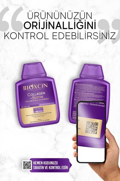 Bioxcin Collagen ve Biotin Hacim Veren Şampuan 3x300 ml - 11