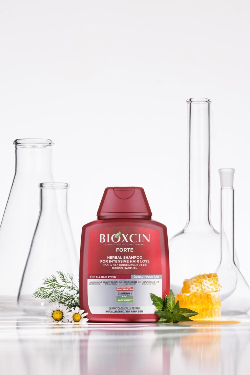 Bioxcin Forte Bitkisel Saç Dökülmesine Karşı Şampuan 300 ml - 4