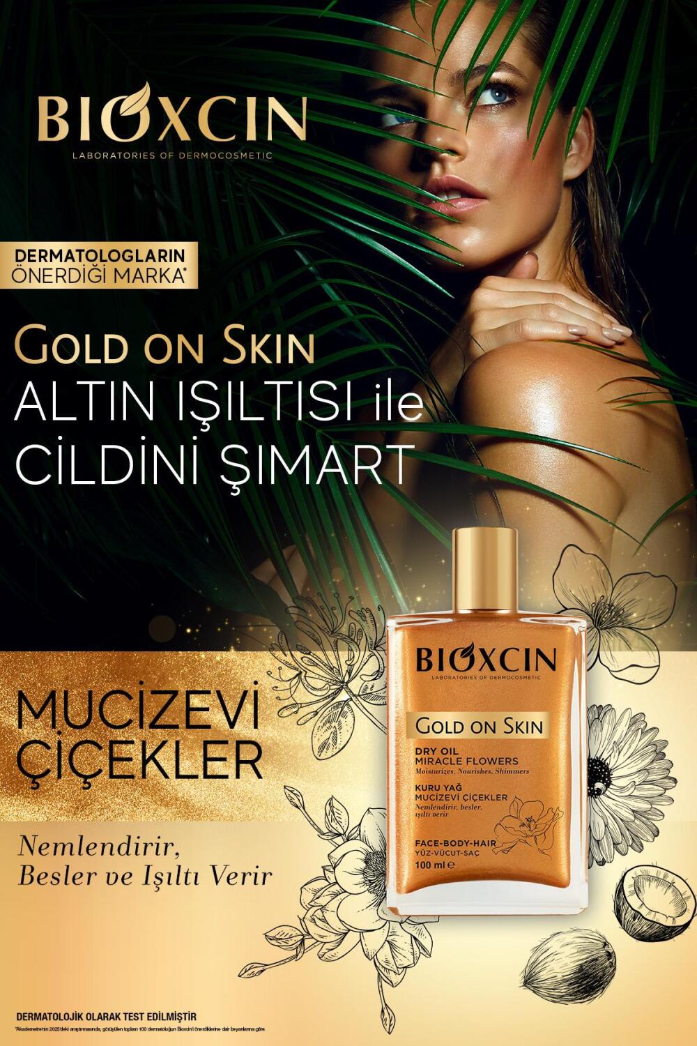 Bioxcin Gold on Skin Kuru Yağ 100 ml - 9