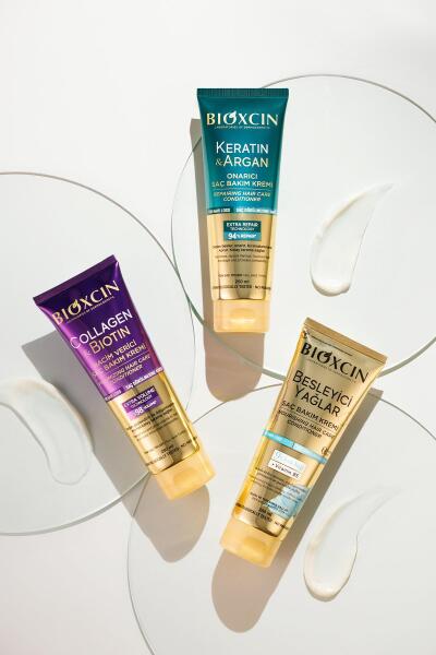 Bioxcin Keratin & Argan Onarıcı Saç Bakım Kremi 250 ml - 5