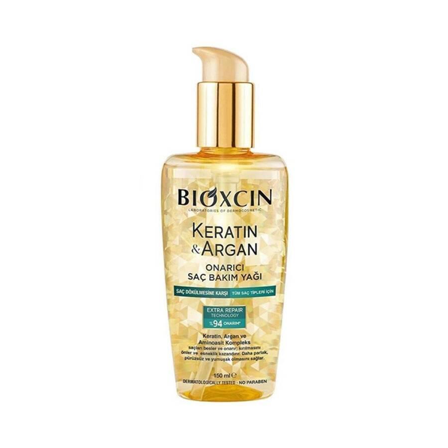 Bioxcin Keratin & Argan Onarıcı Saç Bakım Yağı 150 ml - 2
