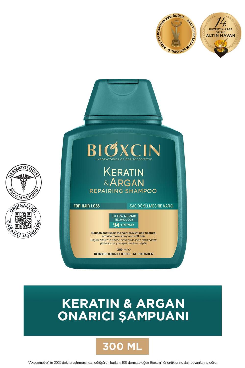 Bioxcin Keratin ve Argan Onarıcı Şampuan 300 ml 3 al 2 öde - 5