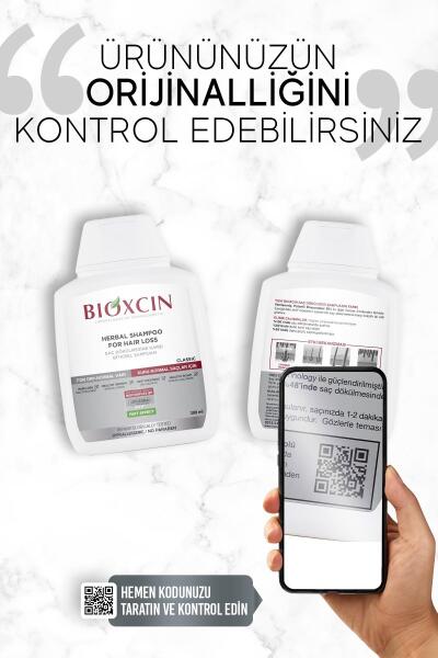 Bioxcin Klasik Bitkisel Kuru ve Normal Saçlar için Dökülme Karşıtı Şampuan 3x300 ml - 8
