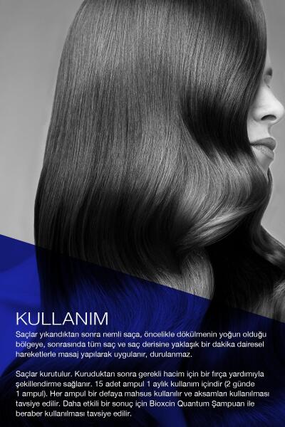 Bioxcin Quantum Bio-Activ 15x6 ml Saç Serumu - 5