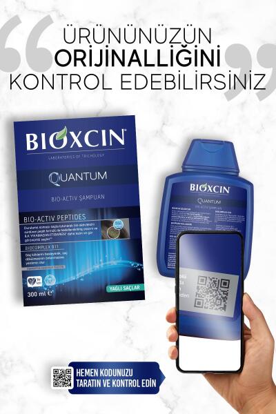 Bioxcin Quantum Yağlı Saçlar Hacim Veren Şampuan 3x300 ml - 9