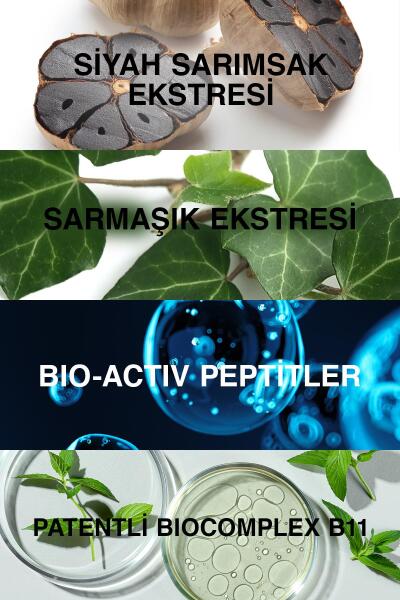 Bioxcin Siyah Sarımsaklı Saç Dökülmesine Karşı Sülfatsız Şampuan 3x300 ml - 7