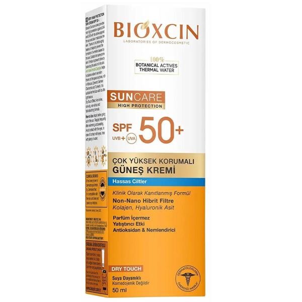 Bioxcin Sun Care Hassas Ciltler Icin Cok Yuksek Korumali Gunes Kremi Spf50+ 50 Ml - BİOXCİN