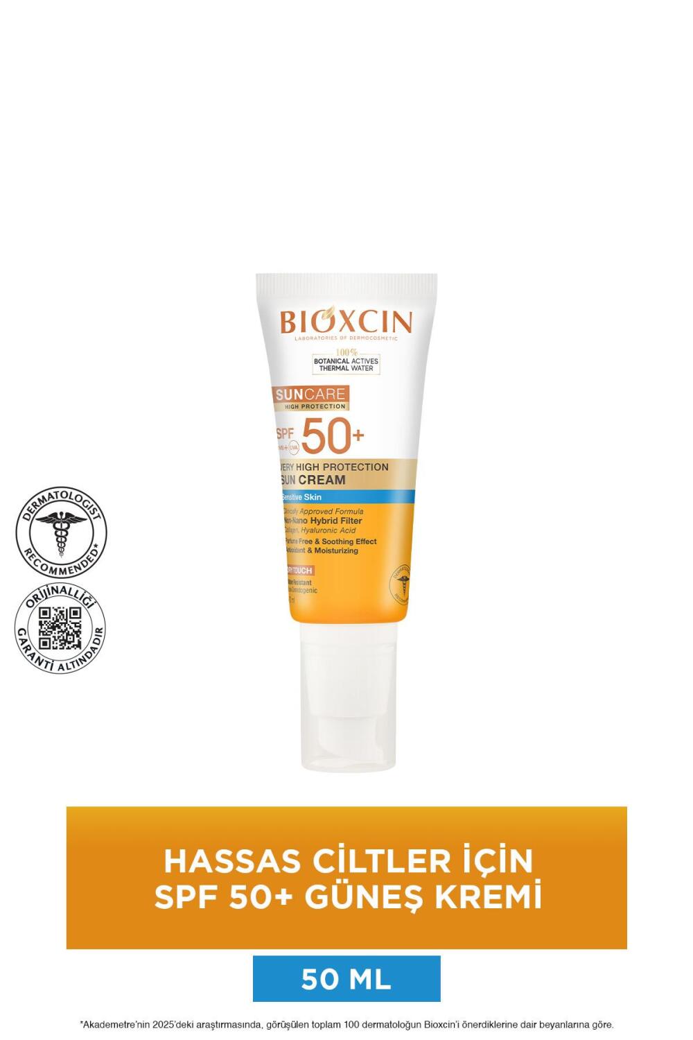 Bioxcin Sun Care Hassas Ciltler Icin Cok Yuksek Korumali Gunes Kremi Spf50+ 50 Ml - 4