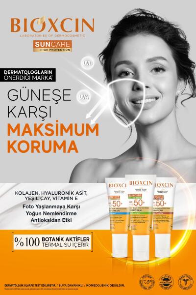 Bioxcin Sun Care Hassas Ciltler Icin Cok Yuksek Korumali Gunes Kremi Spf50+ 50 Ml - 10