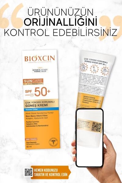 Bioxcin Sun Care Hassas Ciltler Icin Cok Yuksek Korumali Gunes Kremi Spf50+ 50 Ml - 13