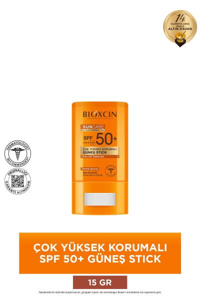 Bioxcin Sun Care Spf 50+ Çok Yüksek Korumalı Güneş Stick 15 gr - BİOXCİN