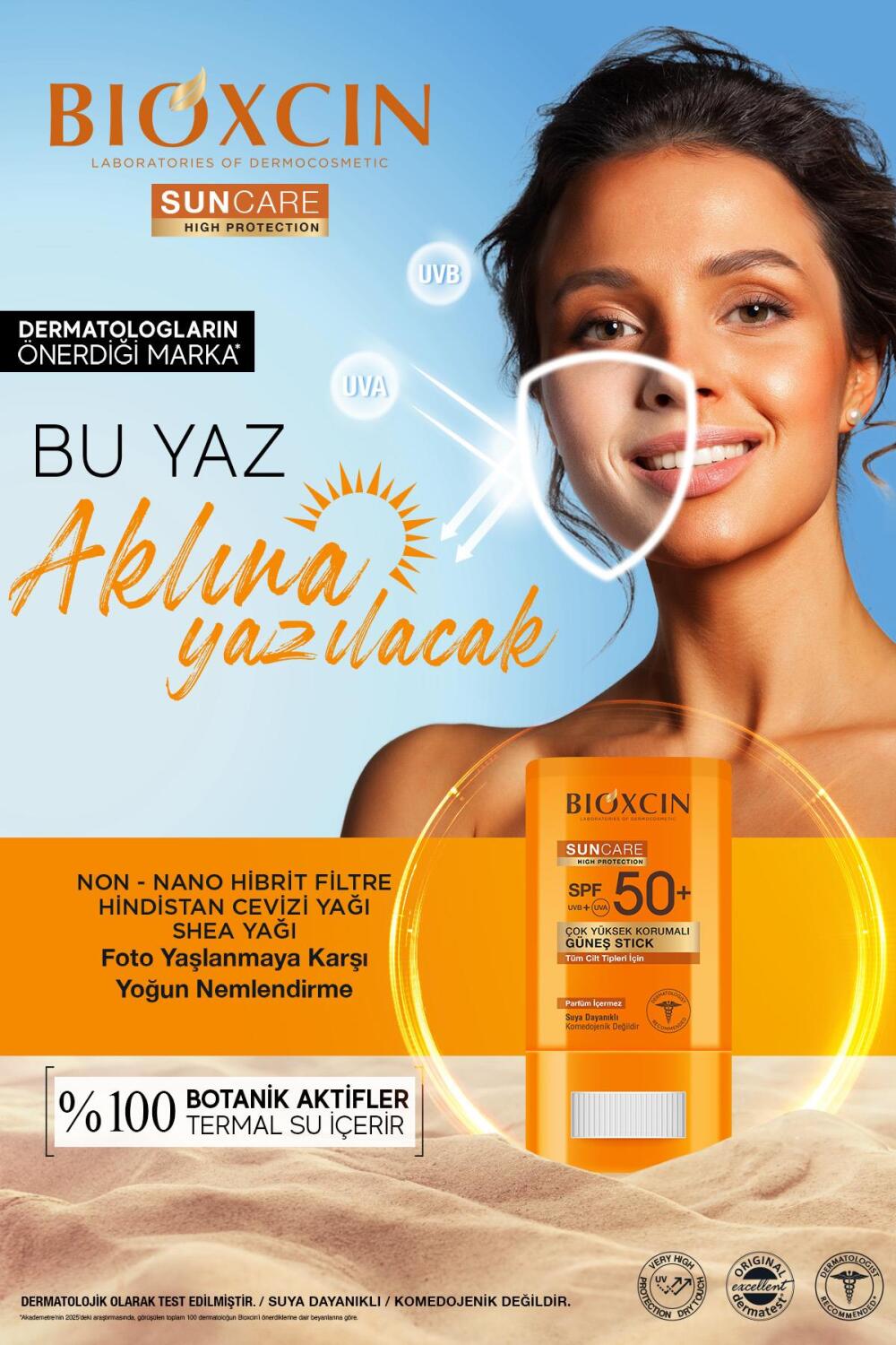Bioxcin Sun Care Spf 50+ Çok Yüksek Korumalı Güneş Stick 15 gr - 11