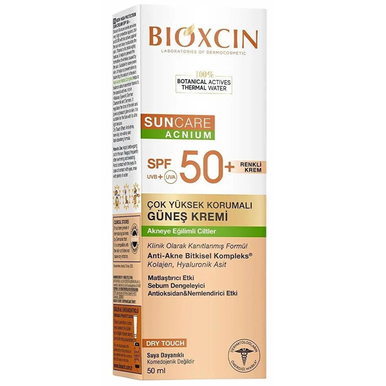 Bioxcin Suncare Acnium Tinted SPF50 Güneş Kremi 50 Ml - 2