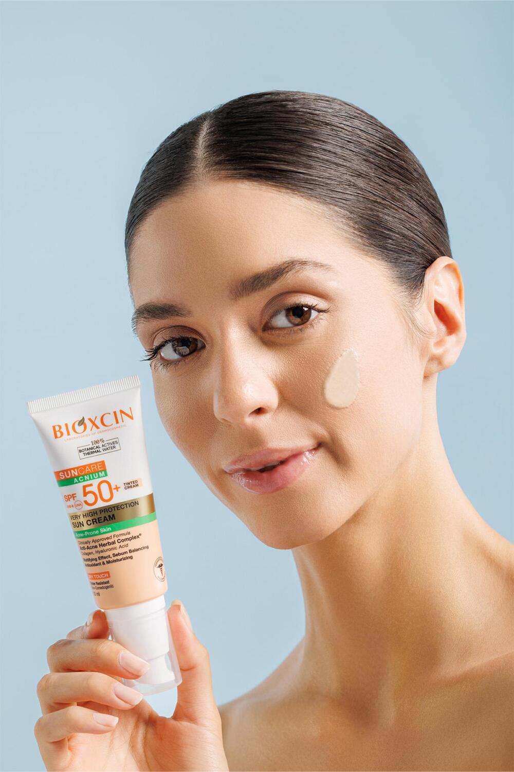 Bioxcin Suncare Acnium Tinted SPF50 Güneş Kremi 50 Ml - 5