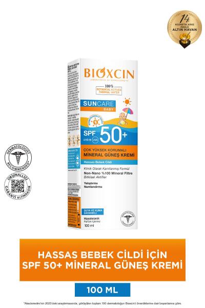 Bioxcin Suncare Baby SPF50 Mineral Güneş Kremi 100ml - 2