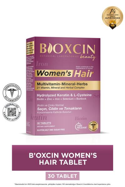 Bioxcin Womens Hair 30 Tablet - BİOXCİN