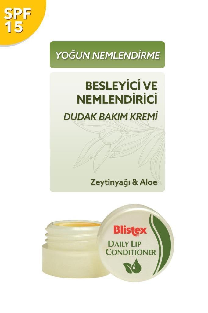 Blistex Daily Lip Conditioner Spf 15 7 ml Yoğun Dudak Nemlendirici - 1