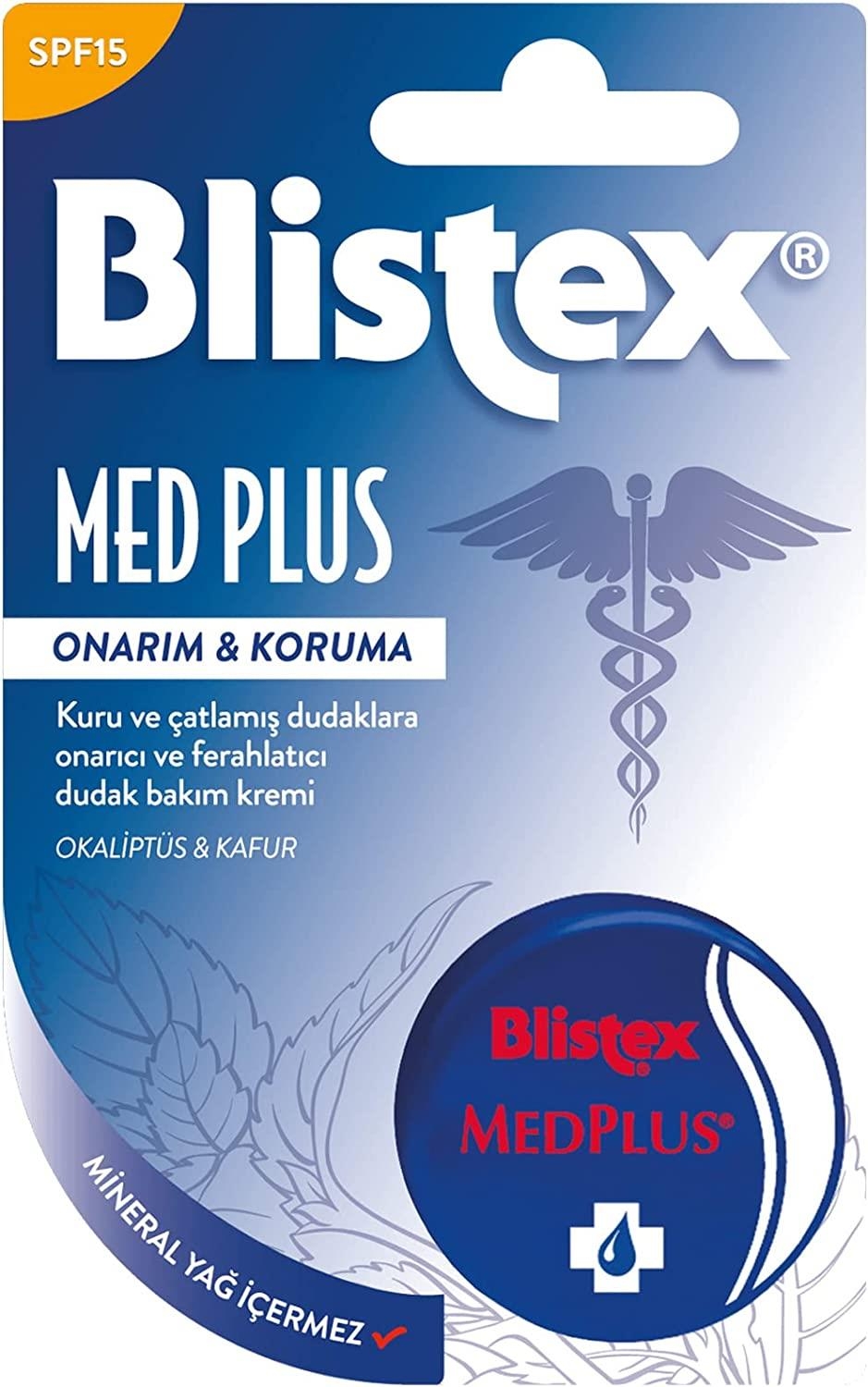 Blistex MedPlus Balm Onarım & Koruma Dudak Balmı Spf 15 7ml - 1