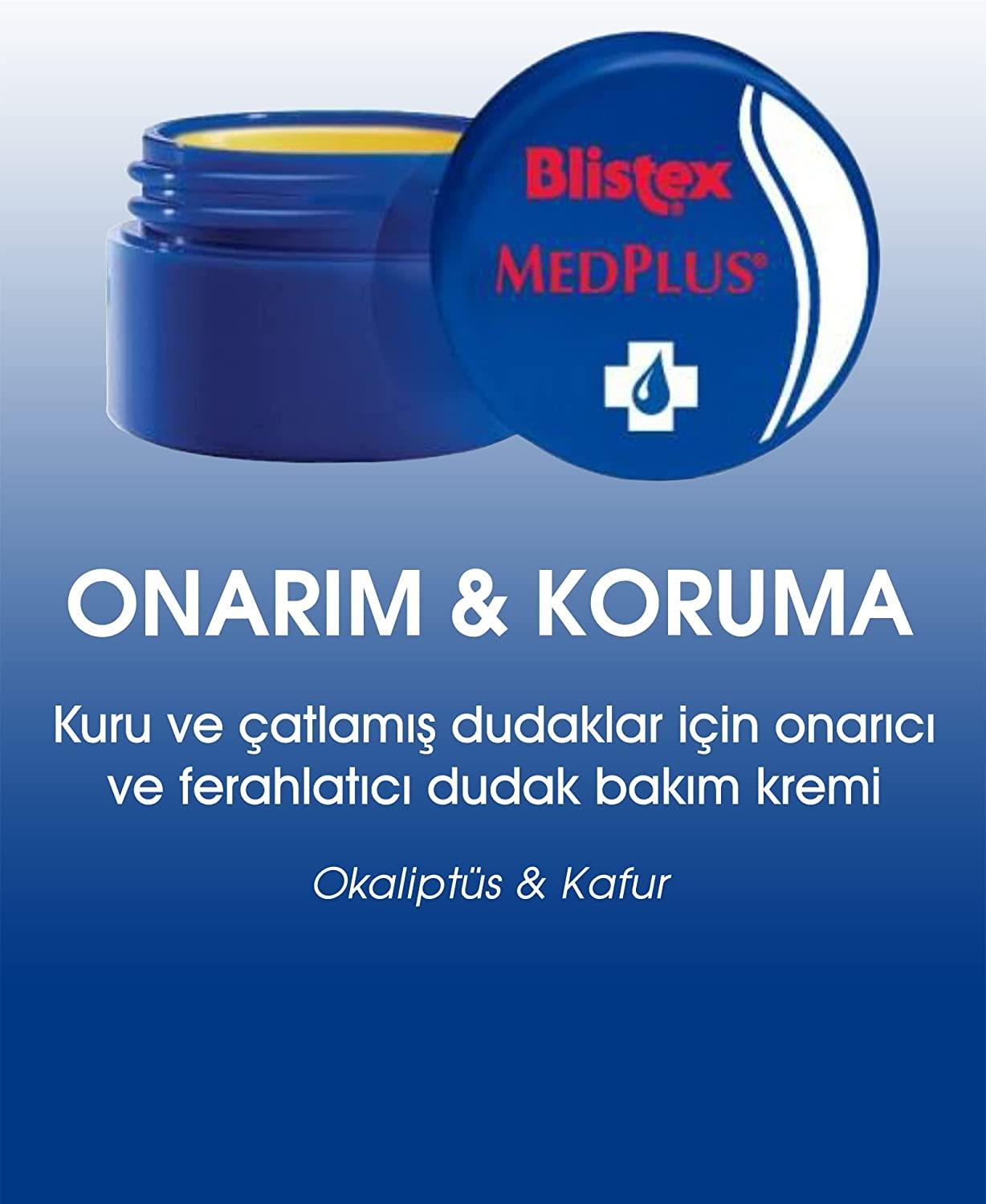 Blistex MedPlus Balm Onarım & Koruma Dudak Balmı Spf 15 7ml - 3