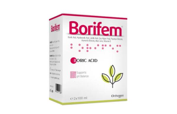 Borifem Vajinal Duş 200 ml - ORTHOGEN