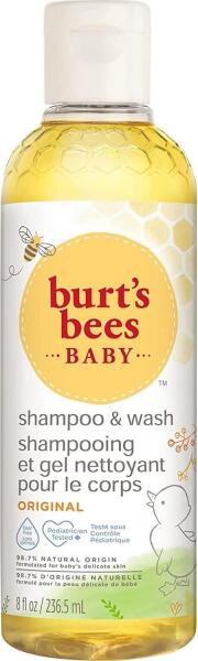 Burts Bees Baby Shampoo & Body Wash 235 ml - Burts Bees