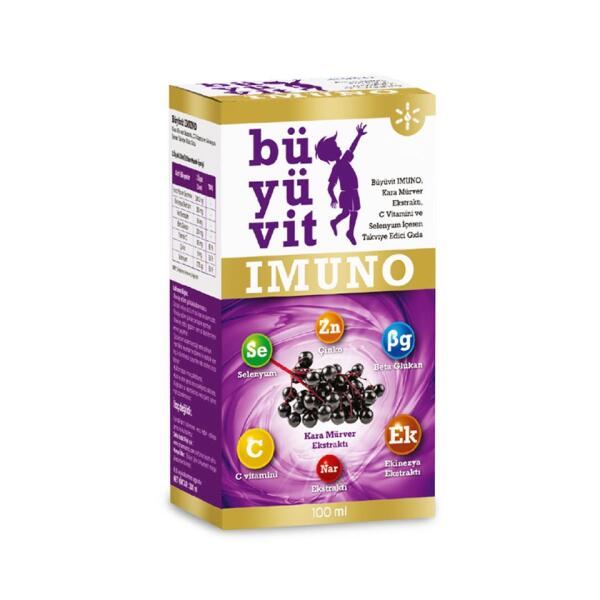 Büyüvit İmuno Kara Mürver Ekstraktı 100 ml - MCG PHARMA