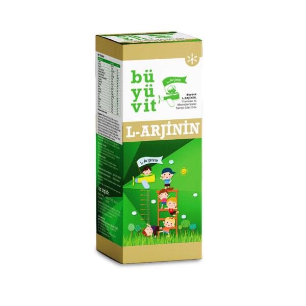Büyüvit L-Arjinin Vitamin Şurup 150 Ml - MCG PHARMA