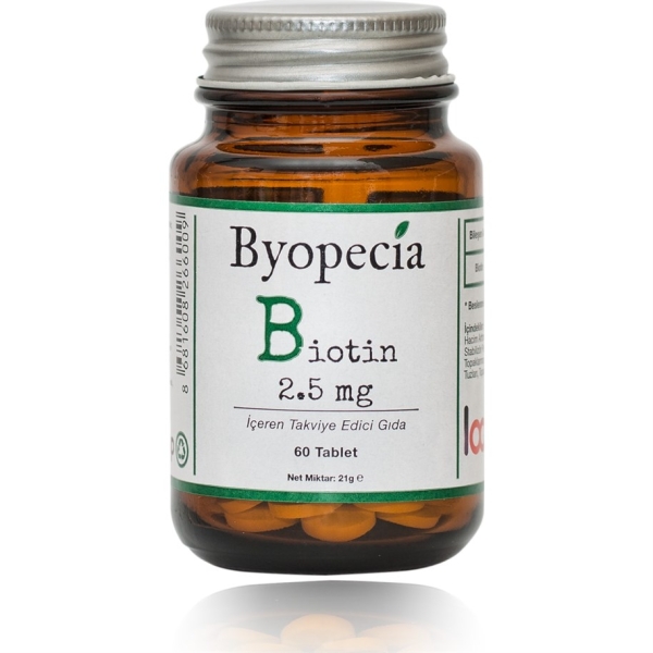 Byopecia Biotin 2.5 mg 60 Tablet - LOOP