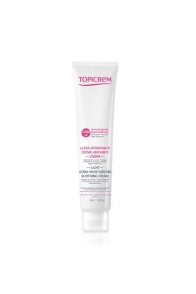 Calm+ Ultra Moisturizing Soothing Light Cream 40 ml - TOPICREM