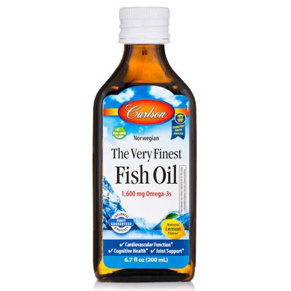 Carlson Omega 3 Balık Yağı Limon Aromalı 200 ml - CARLSON