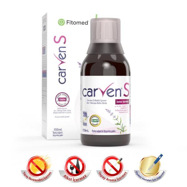 Carven S Kekik Şurubu 150 Ml - ENAFARMA