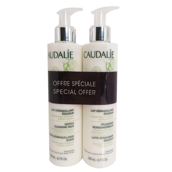 Caudalie Gentle Hassas Temizleme Sütü İkili 2x200 ml - CAUDALIE