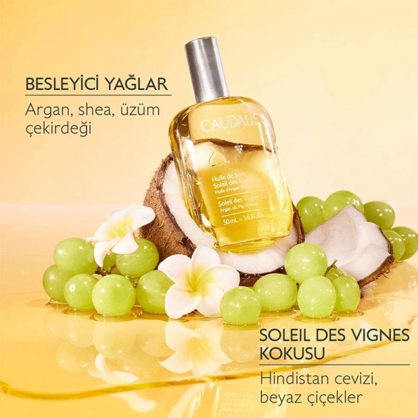 Caudalie Huile de Soin Soleil des Vignes Oil Elixir Yağ İksiri 100 ml - 3