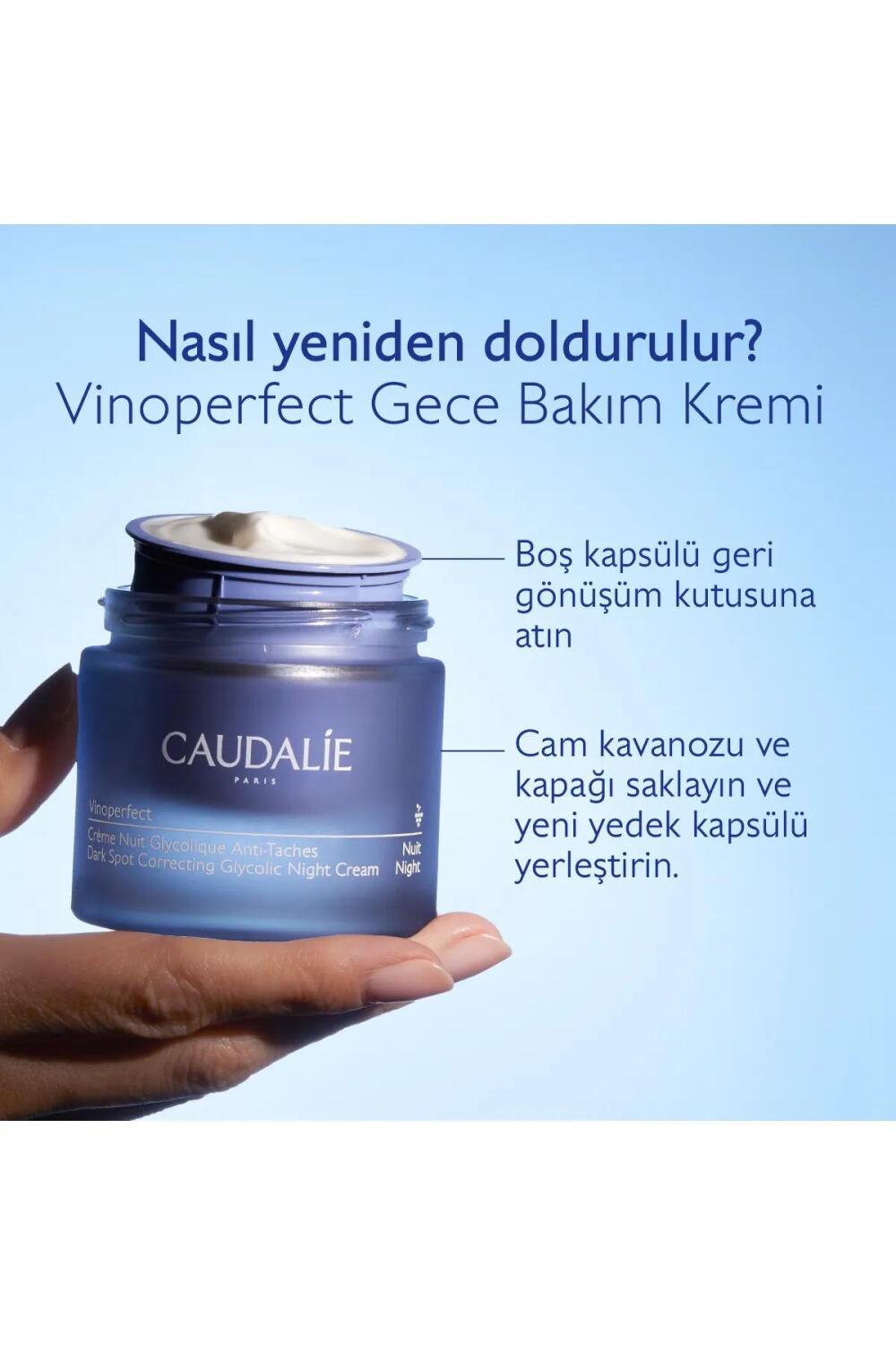 Caudalie Vinoperfect Gece Bakım Kremi yedek kapsül - 2