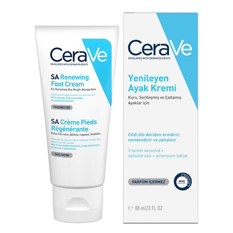 Cerave SA Renewing Foot Cream Yenileyici 88 ml Ayak Kremi - 2