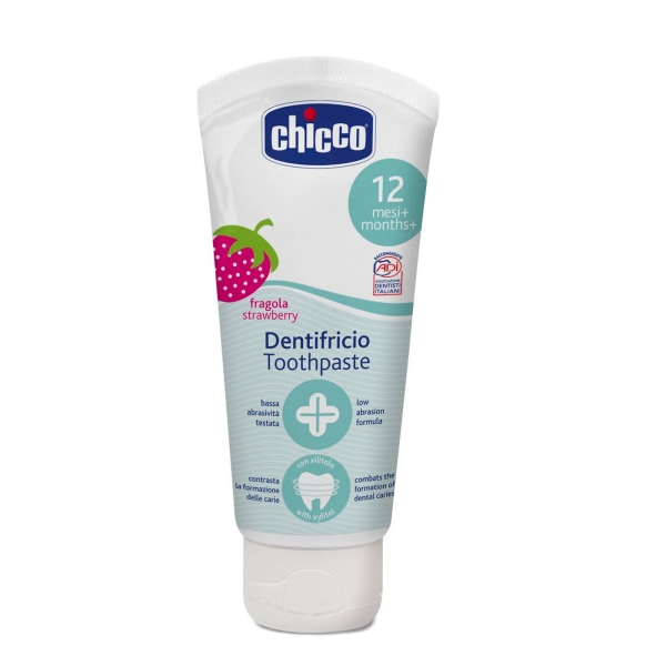 Chicco Çilekli 12 Ay+ 50 ml Diş Macunu - 1