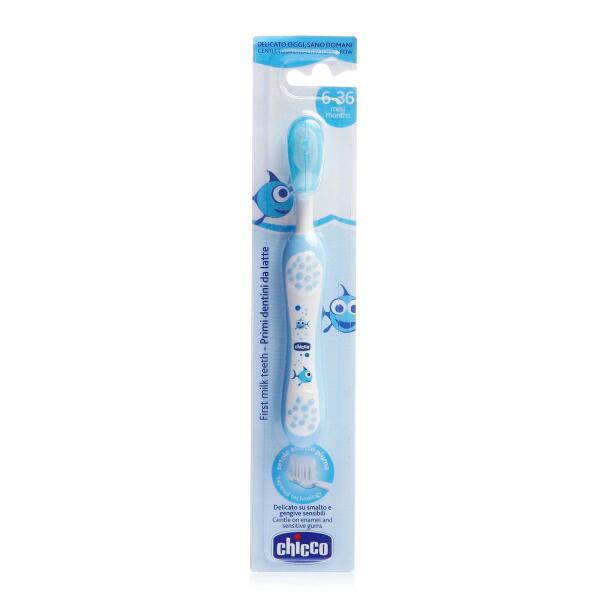 Chicco Diş Fırçası Mavi 6 Ay+ - 2