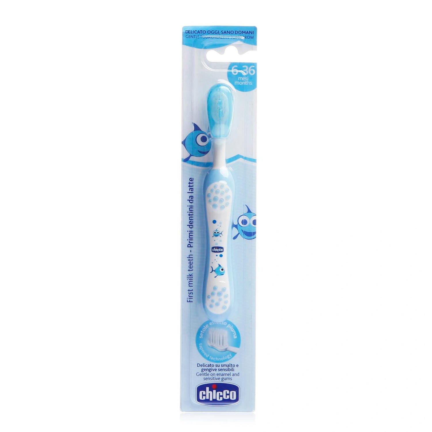Chicco Diş Fırçası Mavi 6 Ay+ - 2