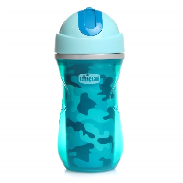 Chicco Isı Yalıtımlı Sport Bardak Pipetli 14 Ay+ Erkek - CHICCO