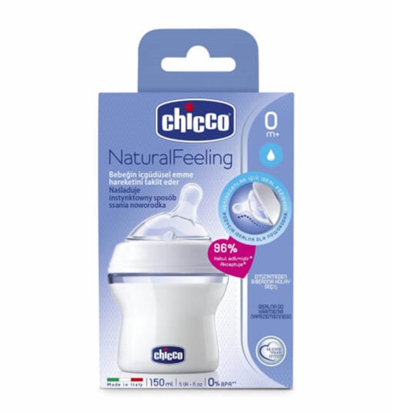 Chicco Natural Feeling 0 Ay+ 150 ml Biberon - CHICCO