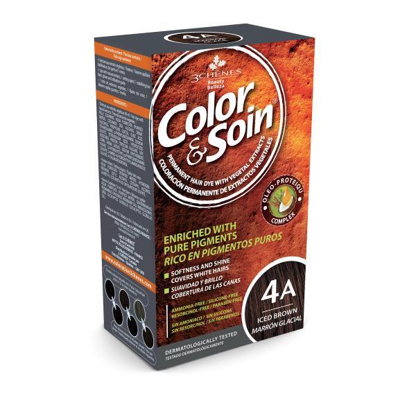 Color Soin Bitkisel 4A Marron Glace Saç Boyası - COLOR SOIN
