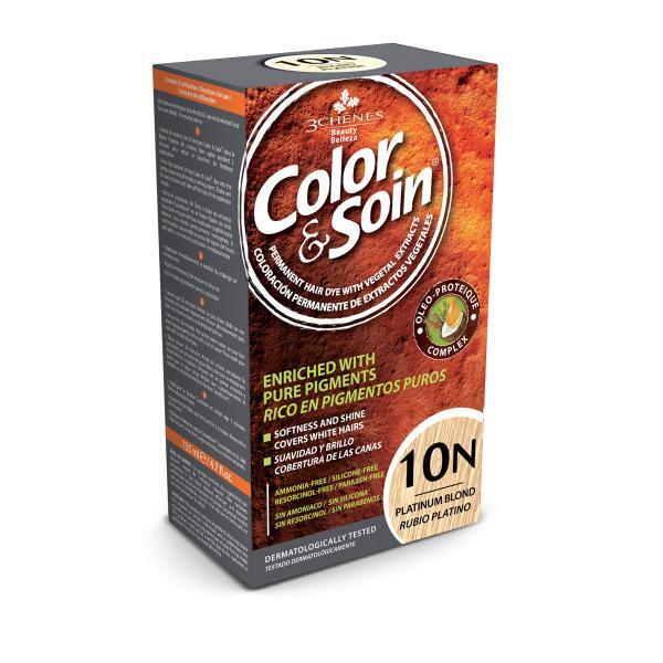 Color Soin Organik 10N Platinum Blond Saç Boyası - COLOR SOIN