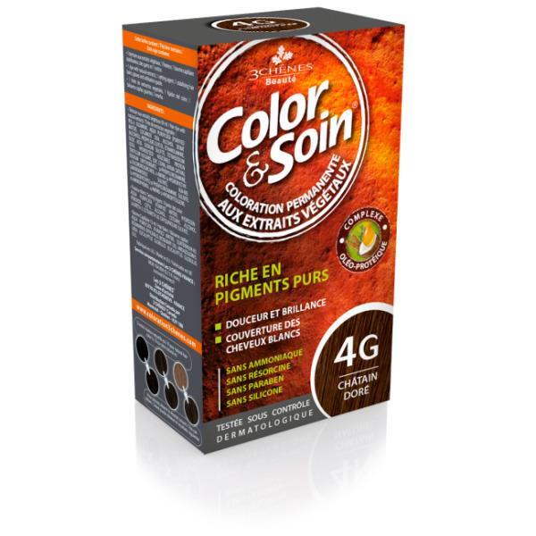 Color Soin Organik 4G Golden Chestnut Saç Boyası - COLOR SOIN
