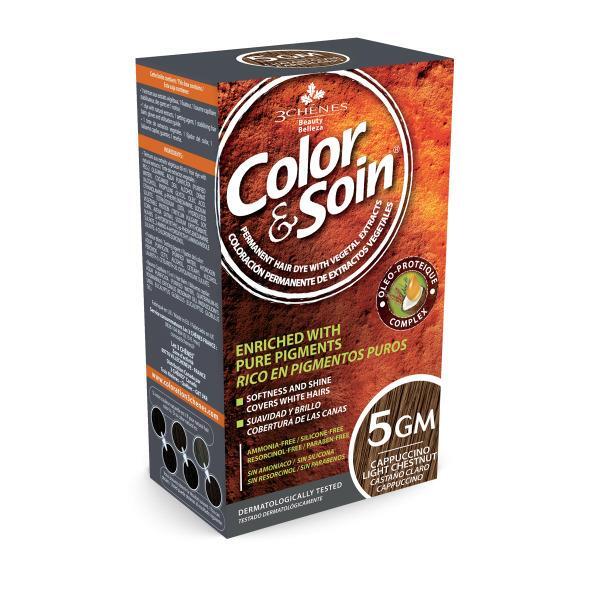 Color Soin Organik 5GM Chatain Clair Saç Boyası - COLOR SOIN